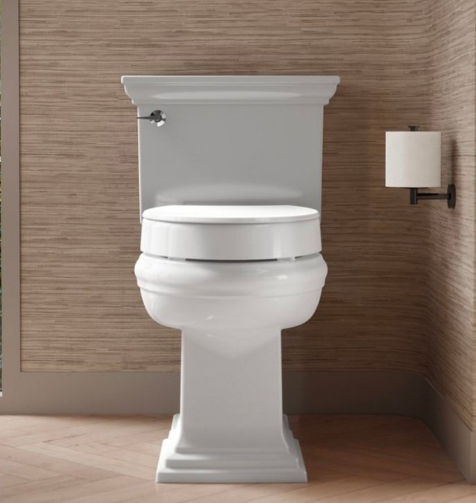 Kohler Hyten comfort-height toilet seat riser