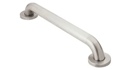 Moen Home Care grab bar mounted beside a shower