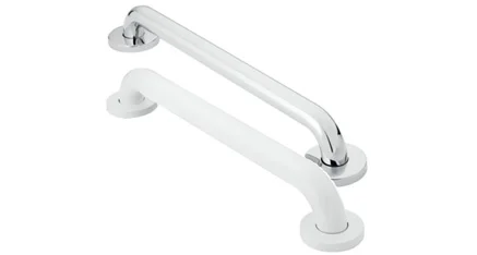 Moen Home Care grab bar mounted in a bathroom
