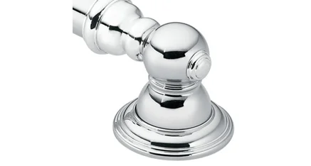 Moen Kingsley grab bar mounted in a bathroom